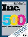 米国雑誌Inc.500誌が急成長している企業の15位に選出